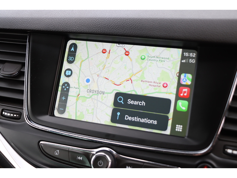 Vauxhall 1.2 TURBO GRIFFIN EDITION HATCHBACK 5DR PETROL MANUAL HEATED SEATS SATNAV BLUETOOTH DAB STEREO APPLE CARPLAY PARKING AIDS JUST 1 OWNER 32000 MILES FSH 72-74 Mitcham Road