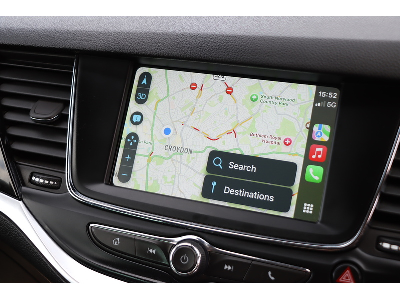 Vauxhall 1.2 TURBO GRIFFIN EDITION HATCHBACK 5DR PETROL MANUAL HEATED SEATS SATNAV BLUETOOTH DAB STEREO APPLE CARPLAY PARKING AIDS JUST 1 OWNER 32000 MILES FSH 72-74 Mitcham Road