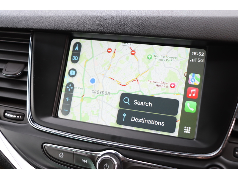 Vauxhall 1.2 TURBO GRIFFIN EDITION HATCHBACK 5DR PETROL MANUAL HEATED SEATS SATNAV BLUETOOTH DAB STEREO APPLE CARPLAY PARKING AIDS JUST 1 OWNER 32000 MILES FSH 72-74 Mitcham Road