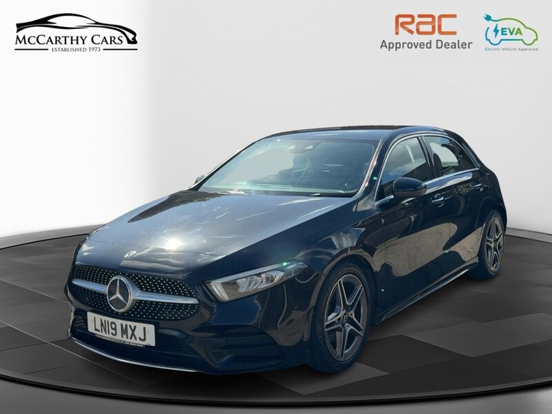 Mercedes-Benz A200 1.3 AMG LINE (PREMIUM) HATCHBACK 5DR PETROL 7G-DCT AUTO HEATED SEATS SATNAV BLUETOOTH DAB RADIO REAR CAMERA WITH PARKING AIDS ONLY 55000 MILES SH 72-74 Mitcham Road