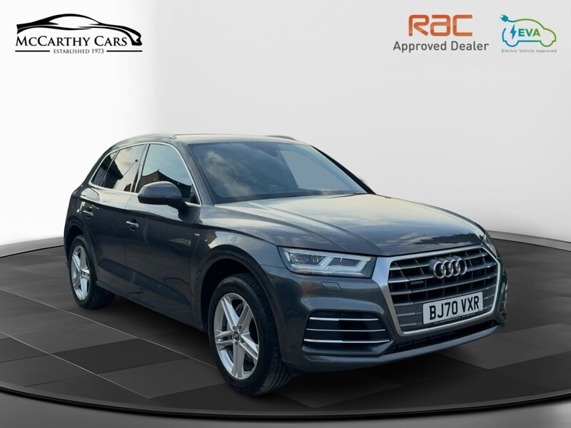 Audi 2.0 TFSIE 50 S LINE SUV 5DR PETROL PLUG-IN HYBRID S TRONIC QUATTRO AUTO HEATED SEATS SATNAV BLUETOOTH DAB STEREO APPLE CARPLAY 2 OWNERS FSH 7 SERVICES 72-74 Mitcham Road