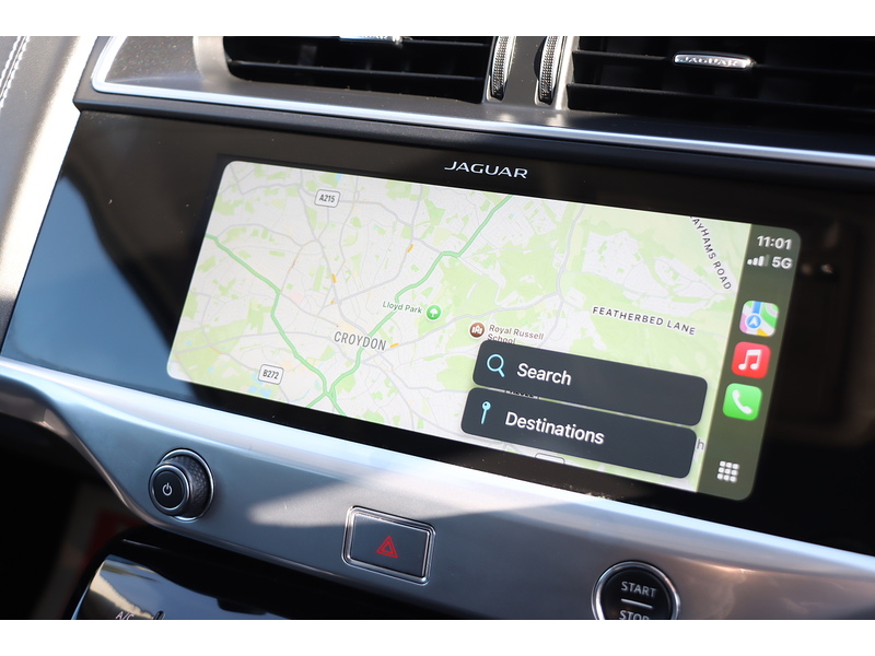 Jaguar 400 90KWH FIRST EDITION SUV 5DR ELECTRIC 4WD AUTO PAN ROOF HEATED SEATS SATNAV BLUETOOTH DAB RADIO REAR & 360 CAMERA PARKING AIDS ONLY 45000 MILES FSH 72-74 Mitcham Road