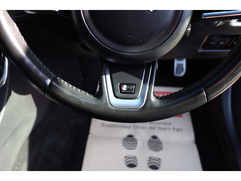 Jaguar 2.0I R-SPORT SALOON 4DR PETROL AUTO HEATED SEATS SAT NAV BLUETOOTH DAB STEREO REAR CAMERA PARKING AIDS ONLY 48000 MILES FSH 6 SERVICES NO ULEZ CHARGE 72-74 Mitcham Road