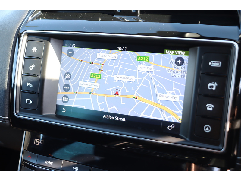 Jaguar 2.0I R-SPORT SALOON 4DR PETROL AUTO HEATED SEATS SAT NAV BLUETOOTH DAB STEREO REAR CAMERA PARKING AIDS ONLY 48000 MILES FSH 6 SERVICES NO ULEZ CHARGE 72-74 Mitcham Road