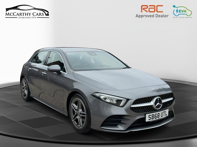 Mercedes-Benz A200 1.3 AMG LINE (PREMIUM) HATCHBACK 5DR PETROL 7G-DCT AUTO HEATED SEATS SATNAV BLUETOOTH DAB STEREO REAR CAMERA PARKING AIDS 2 OWNERS 46000 MILES SH 72-74 Mitcham Road