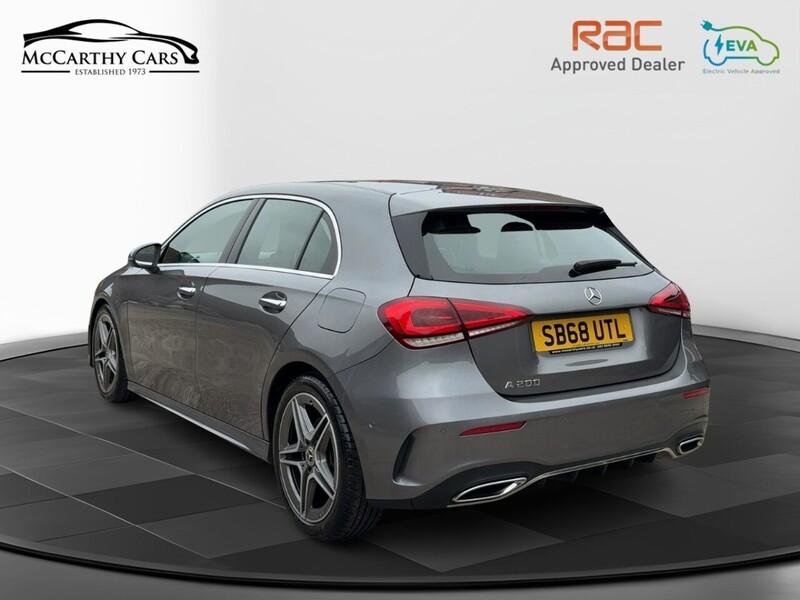 Mercedes-Benz A200 1.3 AMG LINE (PREMIUM) HATCHBACK 5DR PETROL 7G-DCT AUTO HEATED SEATS SATNAV BLUETOOTH DAB STEREO REAR CAMERA PARKING AIDS 2 OWNERS 46000 MILES SH 72-74 Mitcham Road