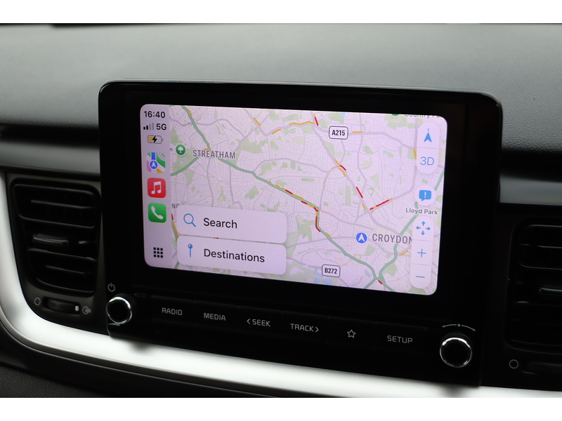 Kia 1.0 T-GDI 2 SUV 5DR PETROL MANUAL SAT NAV BLUETOOTH STEREO APPLE CARPLAY PARKING AIDS 2 OWNERS SAME OWNER FOR 3 YEARS ONLY 23000 MILES FSH 4 SERVICES 72-74 Mitcham Road