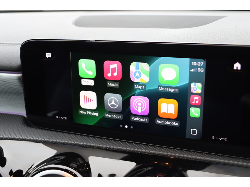 Mercedes-Benz A180 1.3 AMG LINE EDITION (EXECUTIVE) HATCHBACK 5DR PETROL 7G-DCT AUTO HEATED SEATS SAT NAV APPLE CARPLAY REAR CAM PARKING AIDS 1 OWNER 29000 MILES SH 72-74 Mitcham Road