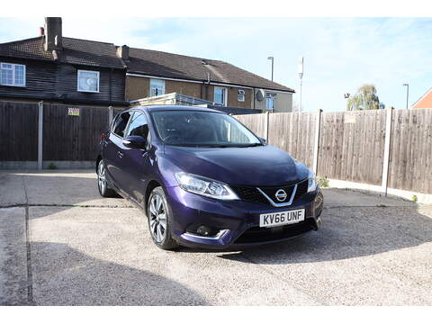 Nissan 1.2 DIG-T N-CONNECTA HATCHBACK 5DR PETROL XTRONIC AUTO SATNAV BLUETOOTH DAB RADIO SAME OWNER FOR 3 YEARS ONLY 27000 MILES SH £35 TO TAX NO ULEZ CHARGE