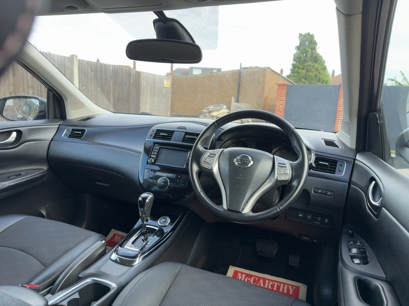 Nissan 1.2 DIG-T N-CONNECTA HATCHBACK 5DR PETROL XTRONIC AUTO SATNAV BLUETOOTH DAB RADIO SAME OWNER FOR 3 YEARS ONLY 27000 MILES SH £35 TO TAX NO ULEZ CHARGE 72-74 Mitcham Road