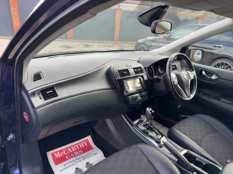 Nissan 1.2 DIG-T N-CONNECTA HATCHBACK 5DR PETROL XTRONIC AUTO SATNAV BLUETOOTH DAB RADIO SAME OWNER FOR 3 YEARS ONLY 27000 MILES SH £35 TO TAX NO ULEZ CHARGE 72-74 Mitcham Road