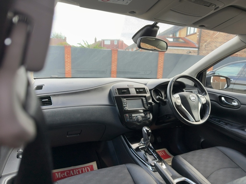 Nissan 1.2 DIG-T N-CONNECTA HATCHBACK 5DR PETROL XTRONIC AUTO SATNAV BLUETOOTH DAB RADIO SAME OWNER FOR 3 YEARS ONLY 27000 MILES SH £35 TO TAX NO ULEZ CHARGE 72-74 Mitcham Road