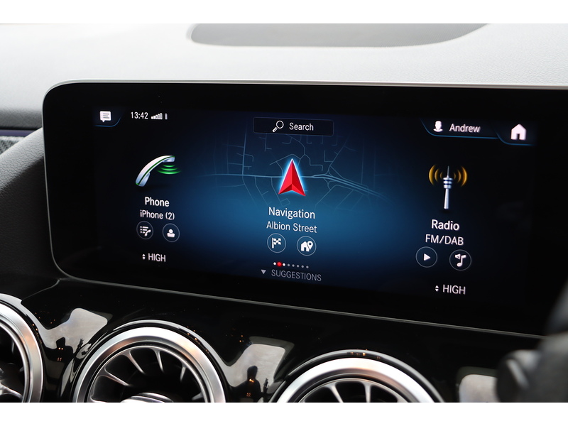 Mercedes-Benz B200 1.3 AMG LINE (PREMIUM PLUS) MPV 5DR PETROL 7G-DCT AUTO SUNROOF HEATED SEATS SAT NAV DAB STEREO REAR CAMERA PARKING AIDS 2 OWNERS 15000 MILES FSH 72-74 Mitcham Road