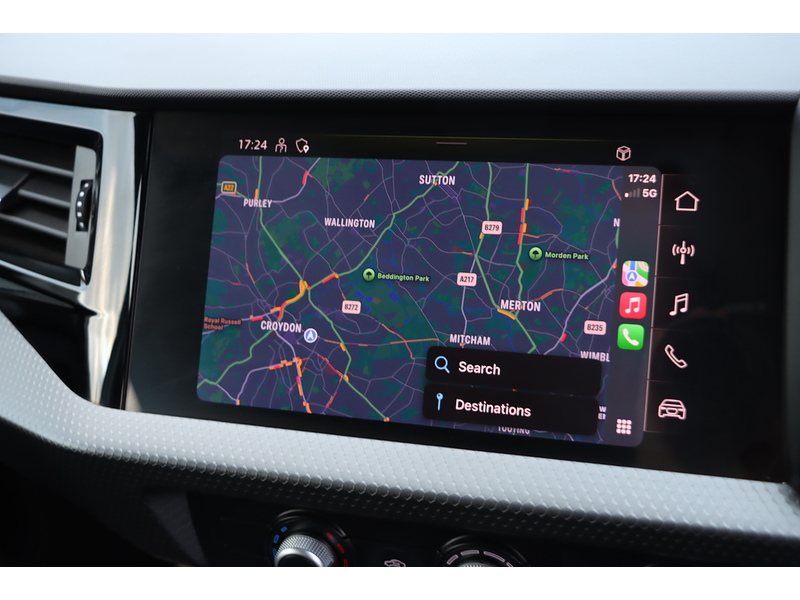 Audi 1.0 TFSI 25 SPORT SPORTBACK 5DR PETROL S TRONIC AUTO SATNAV BLUETOOTH DAB STEREO APPLE CARPLAY PARKING AIDS JUST 1 OWNER 70000 MILES SH NO ULEZ CHARGE 72-74 Mitcham Road