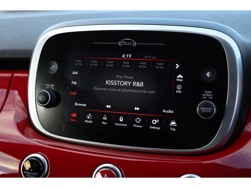 Fiat 1.0 FIREFLY TURBO MULTIAIR CROSS PLUS SUV 5DR PETROL MANUAL SAT NAV DAB STEREO APPLE CARPLAY REAR CAMERA PARKING AIDS ONLY 19000 MILES FSH 6 SERVICES 72-74 Mitcham Road