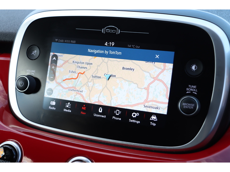 Fiat 1.0 FIREFLY TURBO MULTIAIR CROSS PLUS SUV 5DR PETROL MANUAL SAT NAV DAB STEREO APPLE CARPLAY REAR CAMERA PARKING AIDS ONLY 19000 MILES FSH 6 SERVICES 72-74 Mitcham Road