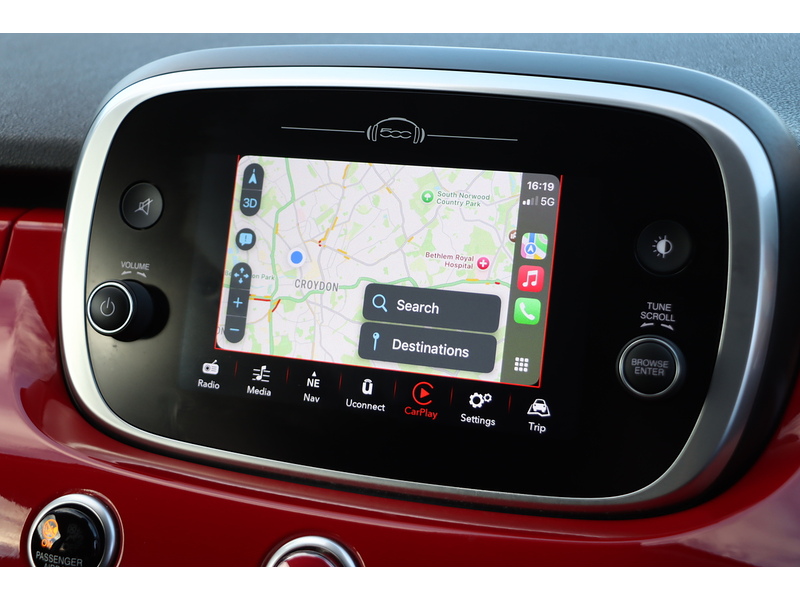 Fiat 1.0 FIREFLY TURBO MULTIAIR CROSS PLUS SUV 5DR PETROL MANUAL SAT NAV DAB STEREO APPLE CARPLAY REAR CAMERA PARKING AIDS ONLY 19000 MILES FSH 6 SERVICES 72-74 Mitcham Road