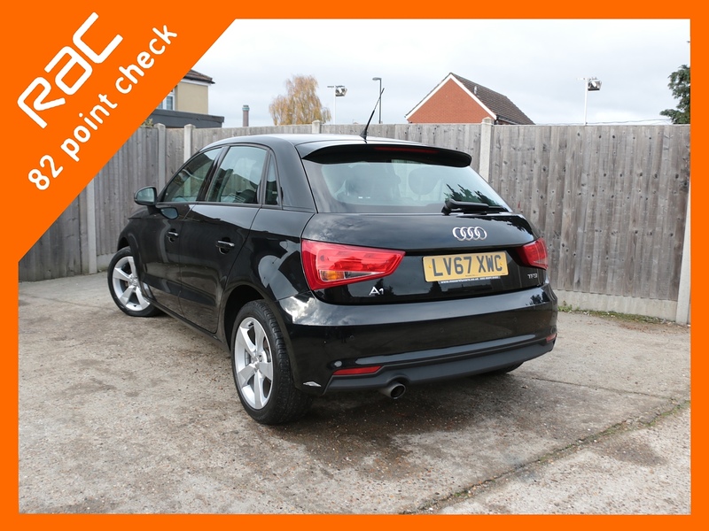 Audi 1.0 TFSI SPORT SPORTBACK 5DR PETROL S TRONIC AUTO BLUETOOTH DAB STEREO CD PAYER PARKING AIDS JUST 2 OWNERS SAME OWNER FOR 3 YEARS ONLY 21000 MILES SH 72-74 Mitcham Road