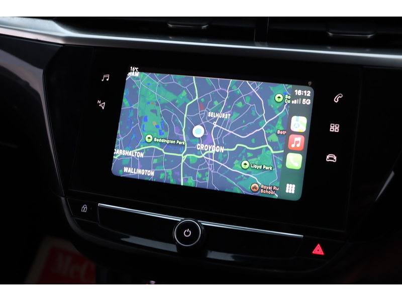 Vauxhall 1.2 ELITE HATCHBACK 5DR PETROL MANUAL HEATED SEATS SAT NAV BLUETOOTH APPLE CARPLAY REAR CAM PARKING AIDS JUST 2 OWNERS 41000 MILES FSH NO ULEZ CHARGE 72-74 Mitcham Road