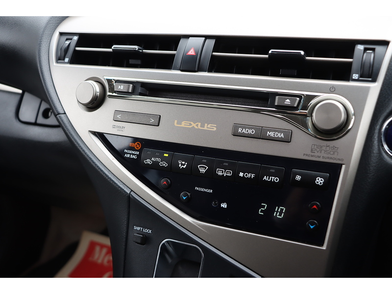 Lexus 450H 3.5 V6 PREMIER SUV 5DR PETROL HYBRID CVT 4WD AUTO SUNROOF HEATED SEATS SAT NAV BLUETOOTH DAB STEREO PARKING AIDS JUST 2 OWNERS FSH 12 SERVICES 72-74 Mitcham Road