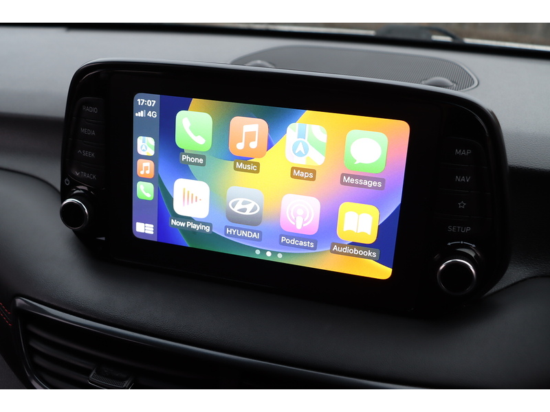 Hyundai 1.6 T-GDI N LINE SUV 5DR PETROL DCT AUTO HEATED SEATS SAT NAV BLUETOOTH DAB STEREO APPLE CARPLAY REAR CAMERA PARKING AIDS 1 OWNER ONLY 30000 MILES SH 72-74 Mitcham Road