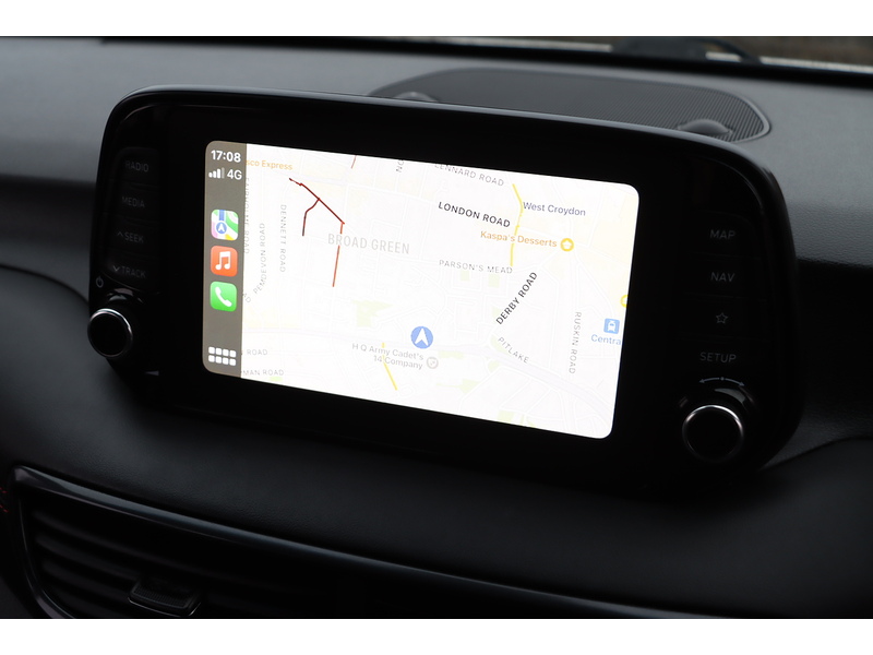 Hyundai 1.6 T-GDI N LINE SUV 5DR PETROL DCT AUTO HEATED SEATS SAT NAV BLUETOOTH DAB STEREO APPLE CARPLAY REAR CAMERA PARKING AIDS 1 OWNER ONLY 30000 MILES SH 72-74 Mitcham Road