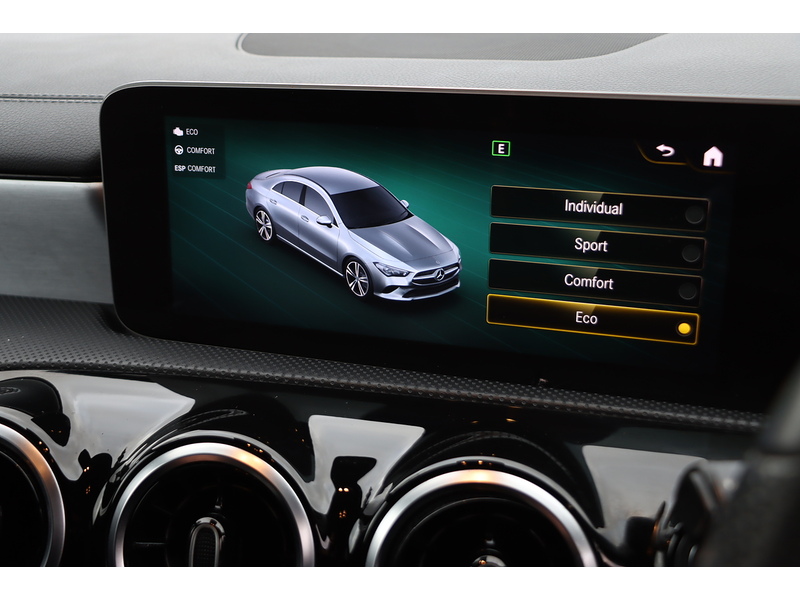 Mercedes-Benz CLA 180 1.3 AMG LINE COUPE 4DR PETROL 7G-DCT AUTO HEATED SEATS SATNAV BLUETOOTH DAB RADIO APPLE CARPLAY PARKING AIDS JUST 2 OWNERS ONLY 48000 MILES SH 72-74 Mitcham Road