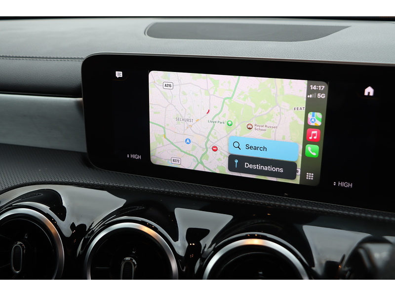 Mercedes-Benz CLA 180 1.3 AMG LINE COUPE 4DR PETROL 7G-DCT AUTO HEATED SEATS SATNAV BLUETOOTH DAB RADIO APPLE CARPLAY PARKING AIDS JUST 2 OWNERS ONLY 48000 MILES SH 72-74 Mitcham Road