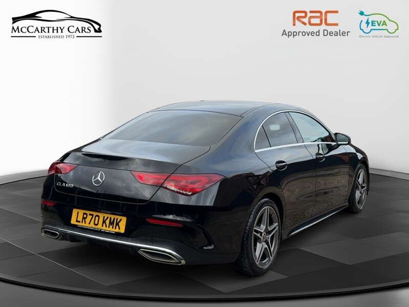 Mercedes-Benz CLA 180 1.3 AMG LINE COUPE 4DR PETROL 7G-DCT AUTO HEATED SEATS SATNAV BLUETOOTH DAB RADIO APPLE CARPLAY PARKING AIDS JUST 2 OWNERS ONLY 48000 MILES SH 72-74 Mitcham Road