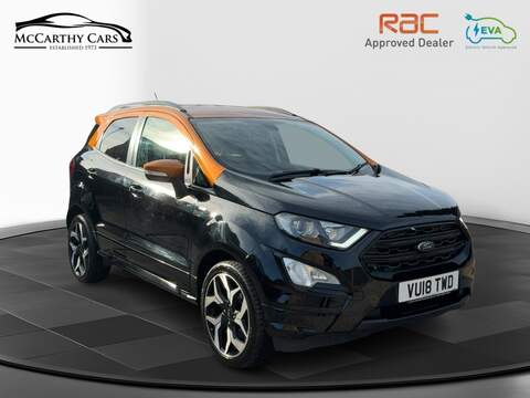 Ford 1.0T ECOBOOST ST-LINE SUV 5DR PETROL MANUAL SAT NAV BLUETOOTH DAB STEREO PARKING AIDS SAME OWNER FOR 3 YEARS 59000 MILES FSH 5 SERVICES NO ULEZ CHARGE