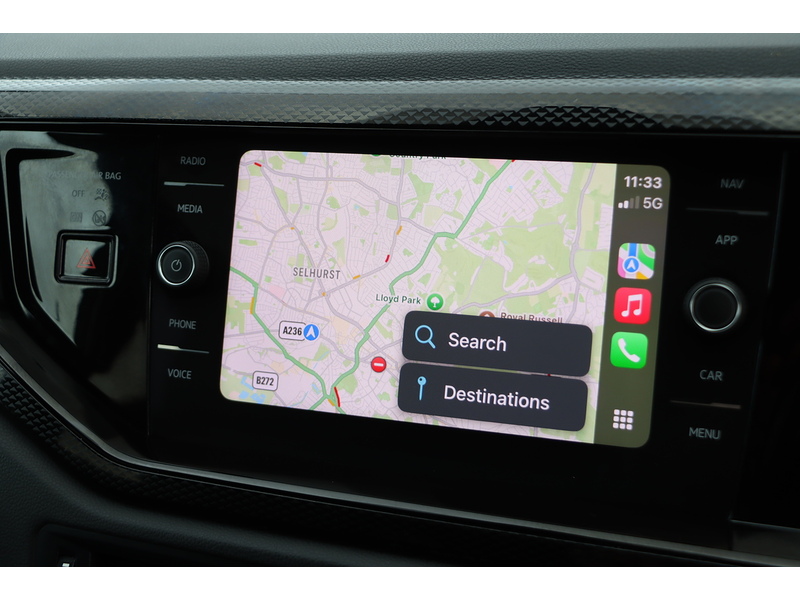 Volkswagen 1.0 TSI LIFE HATCHBACK 5DR PETROL MANUAL SATNAV BLUETOOTH DAB RADIO APPLE CARPLAY JUST 1 OWNER FROM NEW ONLY 60000 MILES FSH 4 SERVICES NO ULEZ CHARGE 72-74 Mitcham Road