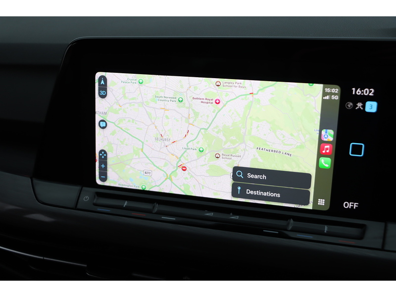 Volkswagen 1.5 TSI STYLE HATCHBACK 5DR PETROL MANUAL SAT NAV BLUETOOTH DAB STEREO APPLE CARPLAY PARKING AIDS 1 OWNER FROM NEW ONLY 61000 MILES FSH NO ULEZ CHARGE 72-74 Mitcham Road