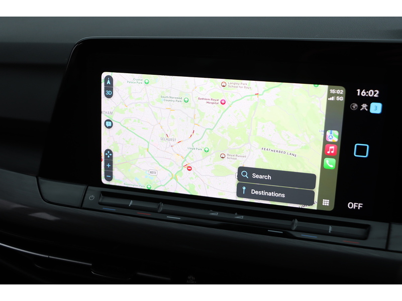 Volkswagen 1.5 TSI STYLE HATCHBACK 5DR PETROL MANUAL SAT NAV BLUETOOTH DAB STEREO APPLE CARPLAY PARKING AIDS 1 OWNER FROM NEW ONLY 61000 MILES FSH NO ULEZ CHARGE 72-74 Mitcham Road