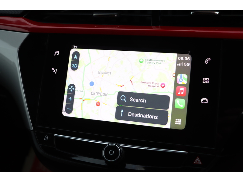 Vauxhall 1.2 TURBO SRI HATCHBACK 5DR PETROL MANUAL SAT NAV BLUETOOTH DAB STEREO APPLE CARPLAY ANDROID AUTO PARKING AIDS ONLY 40000 MILES SH NO ULEZ CHARGE 72-74 Mitcham Road