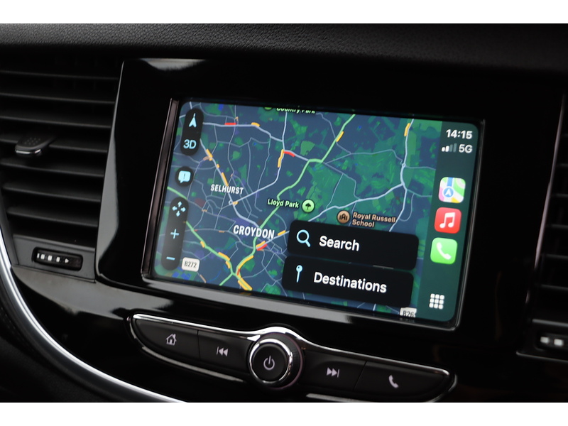 Vauxhall 1.4I TURBO ECOTEC ELITE SUV 5DR PETROL MANUAL HEATED SEATS SAT NAV BLUETOOTH DAB STEREO APPLE CARPLAY PARKING AIDS ONLY 71000 MILES FSH 9 SERVICES 72-74 Mitcham Road