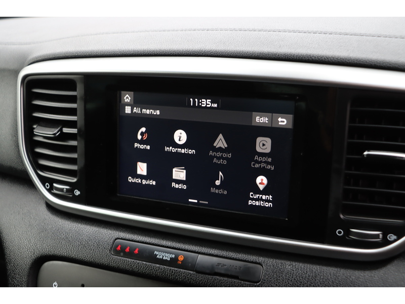 Kia 1.6 T-GDI 2 SUV 5DR PETROL AWD MANUAL HEATED SEATS SAT NAV DAB STEREO APPLE CARPLAY REAR CAMERA PARKING AIDS JUST 2 OWNERS 50000 MILES FSH 7 SERVICES 72-74 Mitcham Road