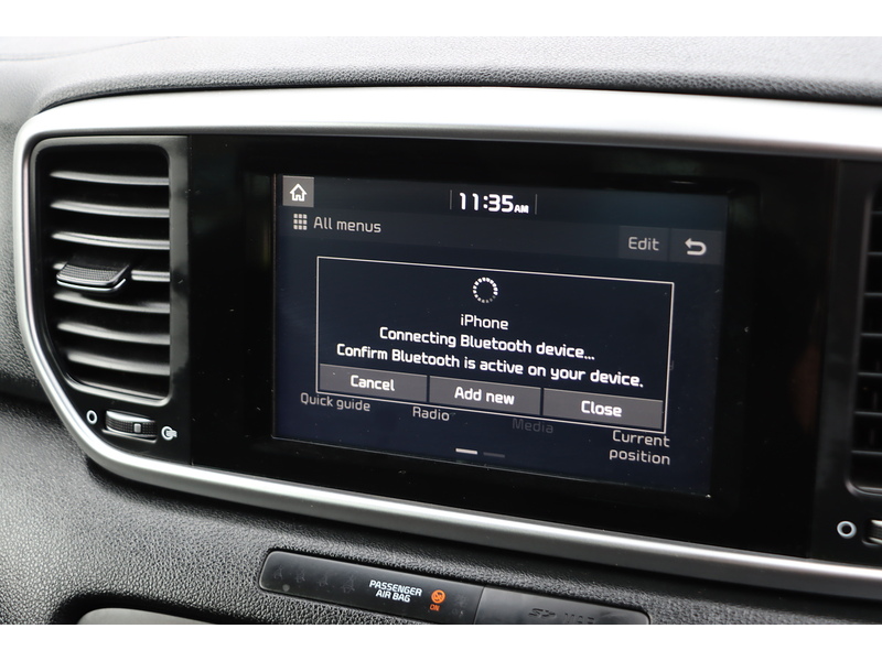 Kia 1.6 T-GDI 2 SUV 5DR PETROL AWD MANUAL HEATED SEATS SAT NAV DAB STEREO APPLE CARPLAY REAR CAMERA PARKING AIDS JUST 2 OWNERS 50000 MILES FSH 7 SERVICES 72-74 Mitcham Road