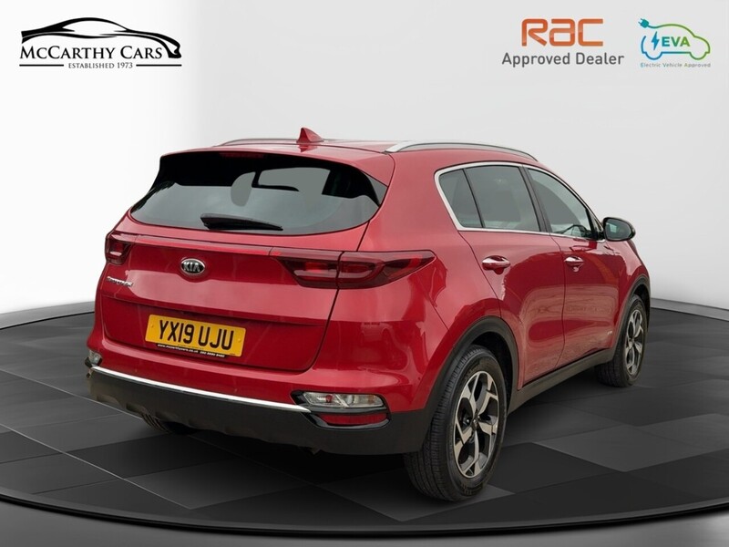 Kia 1.6 T-GDI 2 SUV 5DR PETROL AWD MANUAL HEATED SEATS SAT NAV DAB STEREO APPLE CARPLAY REAR CAMERA PARKING AIDS JUST 2 OWNERS 50000 MILES FSH 7 SERVICES 72-74 Mitcham Road