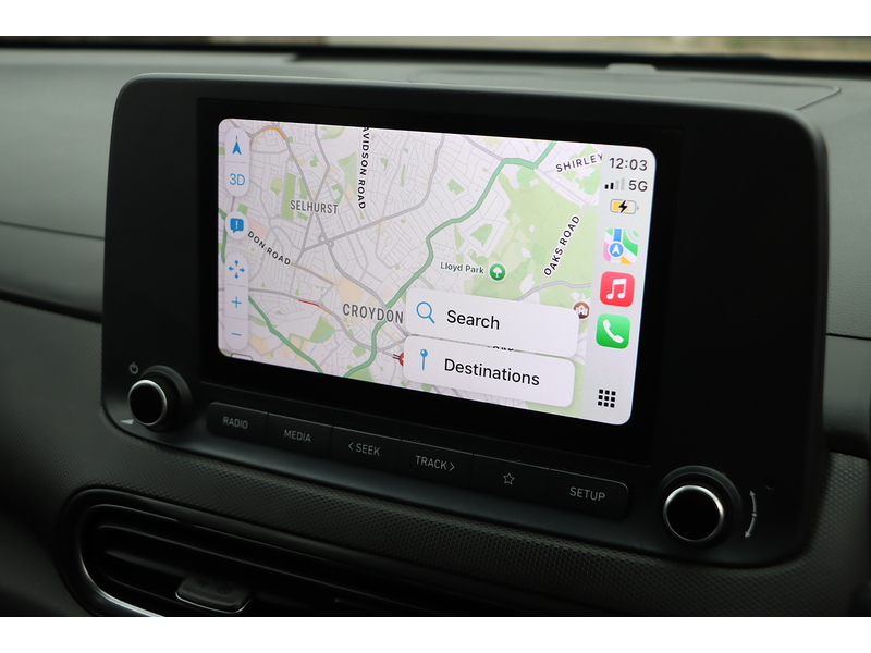 Hyundai 1.6 H-GDI SE CONNECT SUV 5DR PETROL HYBRID DCT AUTO SAT NAV BLUETOOTH DAB STEREO APPLE CARPLAY REAR CAM PARKING AIDS JUST 1 OWNER ONLY 27000 MILES FSH 72-74 Mitcham Road