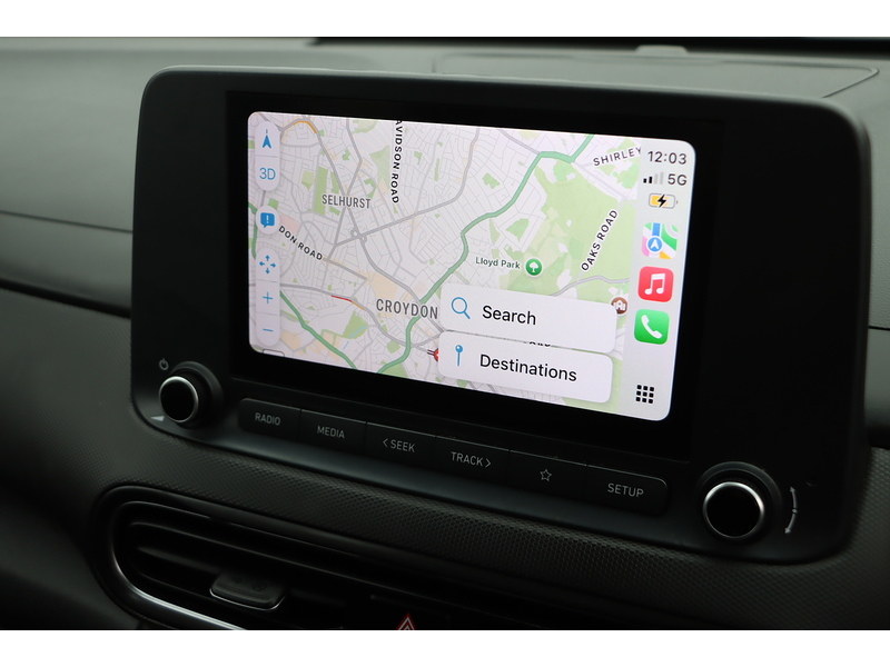 Hyundai 1.6 H-GDI SE CONNECT SUV 5DR PETROL HYBRID DCT AUTO SAT NAV BLUETOOTH DAB STEREO APPLE CARPLAY REAR CAM PARKING AIDS JUST 1 OWNER ONLY 27000 MILES FSH 72-74 Mitcham Road