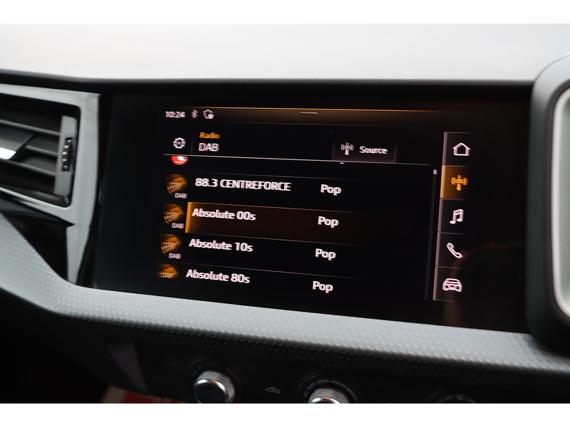 Audi 1.0 TFSI 25 SPORT SPORTBACK 5DR PETROL MANUAL SAT NAV BLUETOOTH DAB STEREO APPLE CARPLAY PARKING AIDS JUST 2 OWNERS ONLY 50000 MILES FSH 5 SERVICES 72-74 Mitcham Road