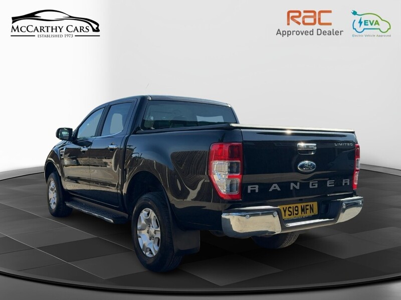 Ford 2.2 TDCI LIMITED 1 PICKUP DOUBLE CAB 4DR DIESEL 4WD AUTO HEATED SEATS SAT NAV BLUETOOTH DAB STEREO APPLE CARPLAY PARKING AIDS 2 OWNERS 59000 MILES FSH 72-74 Mitcham Road