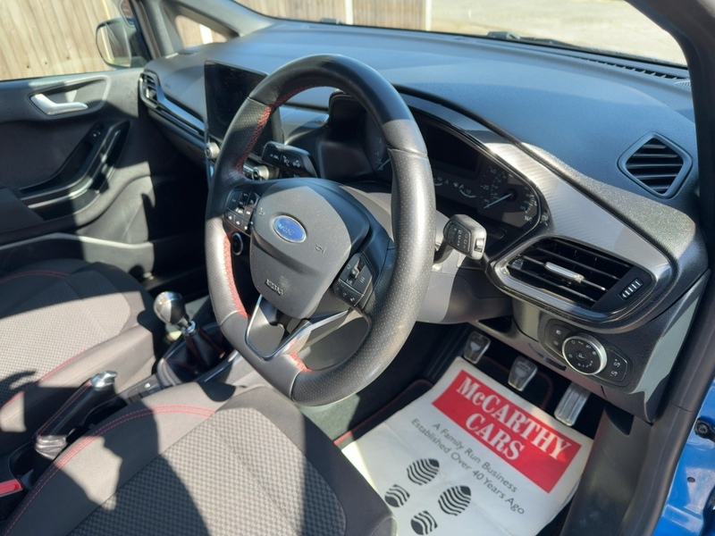 Ford 1.0T ECOBOOST ST-LINE EDITION HATCHBACK 5DR PETROL MANUAL SAT NAV BLUETOOTH DAB STEREO APPLE CARPLAY PARKING AIDS JUST 2 OWNERS ONLY 51000 MILES SH 72-74 Mitcham Road