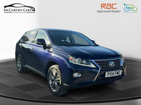 Lexus V6 3.5 LUXURY SUV 5DR PETROL HYBRID CVT 4WD AUTO SAT NAV HEATED SEATS REAR CAMERA PARKING AIDS SAME OWNER FOR LAST 7 YEARS 69000 MILES FSH 10 SERVICES