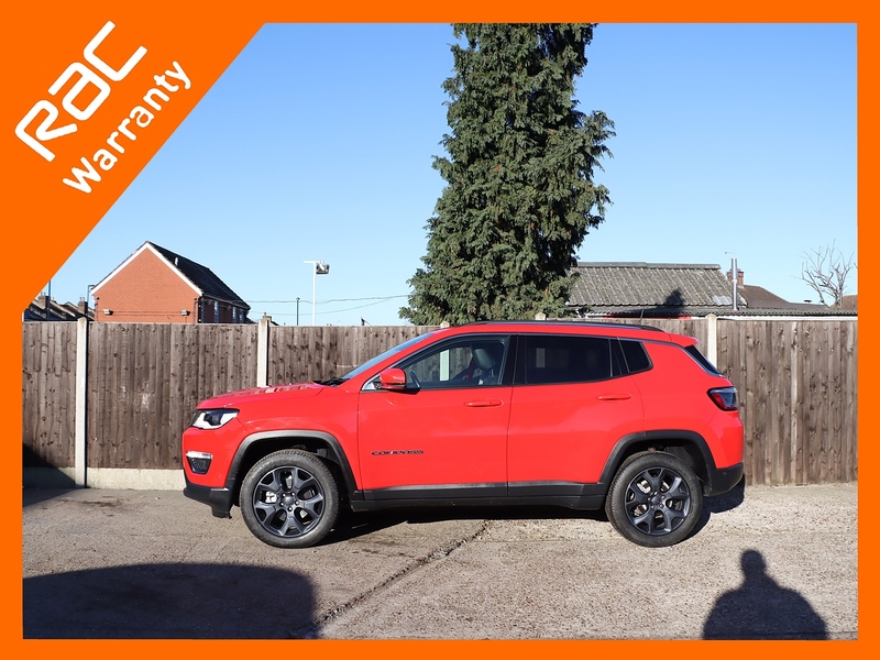 Jeep 1.4T MULTIAIRII LIMITED SUV 5DR PETROL 4WD AUTO HEATED SEATS SAT NAV BLUETOOTH APPLE CARPLAY REAR CAMERA PARKING AIDS 2 OWNERS ONLY 25000 MILES FSH 72-74 Mitcham Road