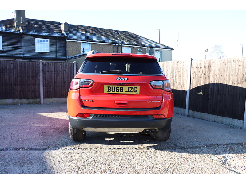 Jeep 1.4T MULTIAIRII LIMITED SUV 5DR PETROL 4WD AUTO HEATED SEATS SAT NAV BLUETOOTH APPLE CARPLAY REAR CAMERA PARKING AIDS 2 OWNERS ONLY 25000 MILES FSH 72-74 Mitcham Road