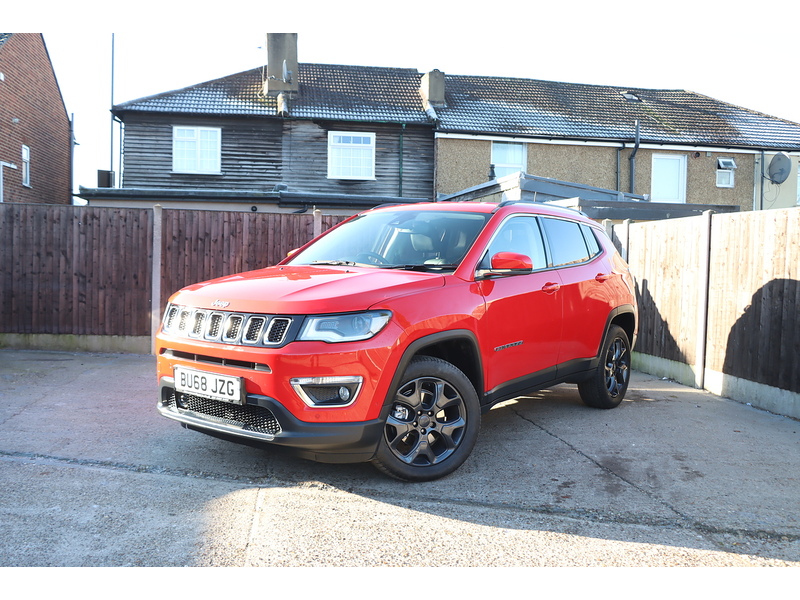 Jeep 1.4T MULTIAIRII LIMITED SUV 5DR PETROL 4WD AUTO HEATED SEATS SAT NAV BLUETOOTH APPLE CARPLAY REAR CAMERA PARKING AIDS 2 OWNERS ONLY 25000 MILES FSH 72-74 Mitcham Road