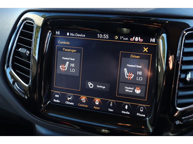 Jeep 1.4T MULTIAIRII LIMITED SUV 5DR PETROL 4WD AUTO HEATED SEATS SAT NAV BLUETOOTH APPLE CARPLAY REAR CAMERA PARKING AIDS 2 OWNERS ONLY 25000 MILES FSH 72-74 Mitcham Road