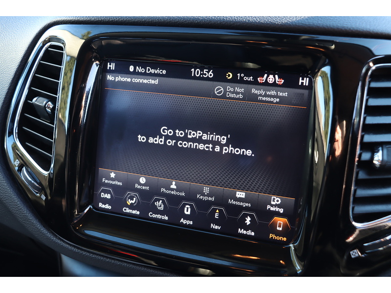 Jeep 1.4T MULTIAIRII LIMITED SUV 5DR PETROL 4WD AUTO HEATED SEATS SAT NAV BLUETOOTH APPLE CARPLAY REAR CAMERA PARKING AIDS 2 OWNERS ONLY 25000 MILES FSH 72-74 Mitcham Road