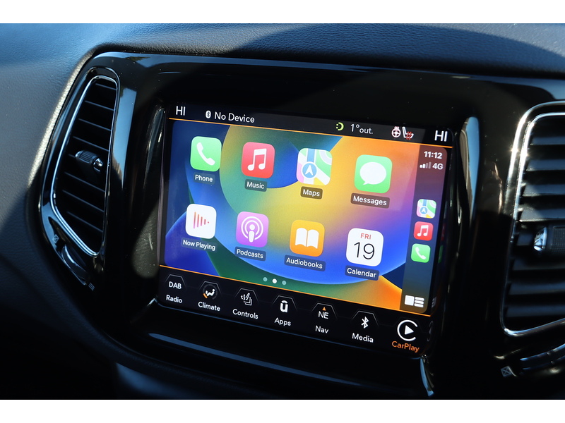 Jeep 1.4T MULTIAIRII LIMITED SUV 5DR PETROL 4WD AUTO HEATED SEATS SAT NAV BLUETOOTH APPLE CARPLAY REAR CAMERA PARKING AIDS 2 OWNERS ONLY 25000 MILES FSH 72-74 Mitcham Road